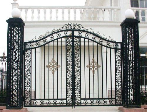 洛陽(yáng)鐵藝大門-案例